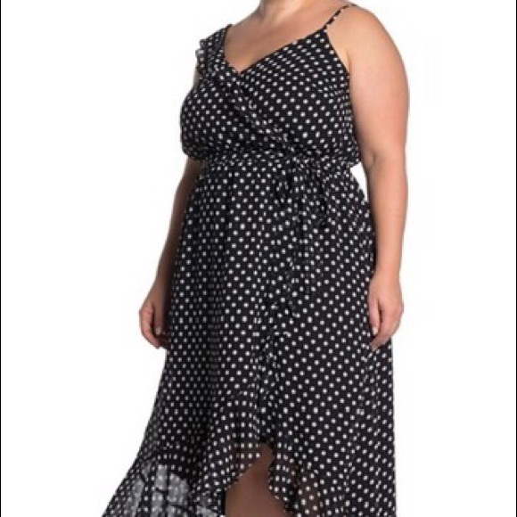 city chic polka dot dress